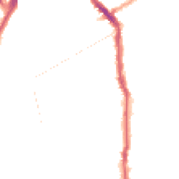 Night-time road noise heatmap for N5 1BP