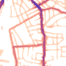 Daytime road noise heatmap for N5 1BS