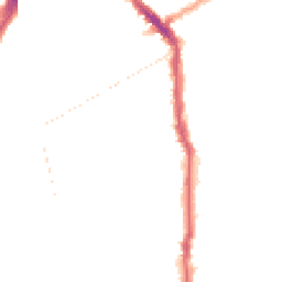 Night-time road noise heatmap for N5 1BS