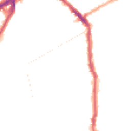 Night-time road noise heatmap for N5 1BT