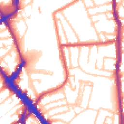Daytime road noise heatmap for N5 1DA