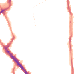 Night-time road noise heatmap for N5 1DA