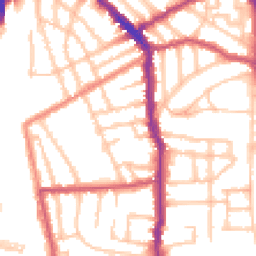 Daytime road noise heatmap for N5 1DD
