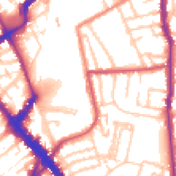 Daytime road noise heatmap for N5 1DH