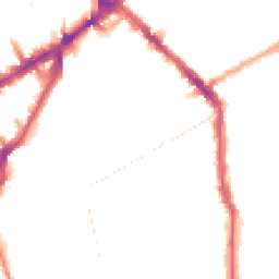 Night-time road noise heatmap for N5 1DP