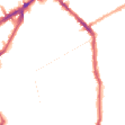 Night-time road noise heatmap for N5 1DR