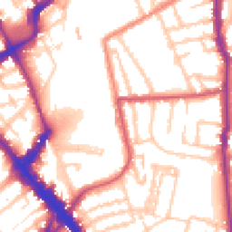 Daytime road noise heatmap for N5 1DS
