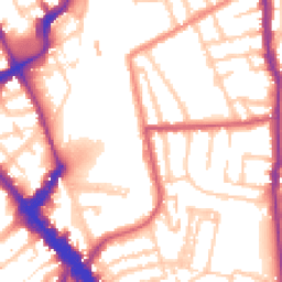 Daytime road noise heatmap for N5 1DT