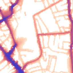 Daytime road noise heatmap for N5 1DU