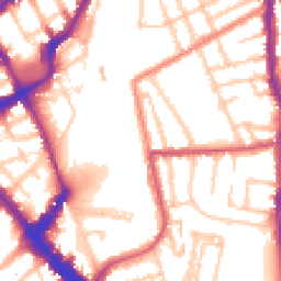 Daytime road noise heatmap for N5 1DX