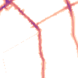 Night-time road noise heatmap for N5 1EG