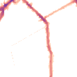 Night-time road noise heatmap for N5 1EL