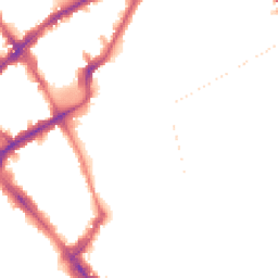 Night-time road noise heatmap for N5 1GB