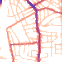 Daytime road noise heatmap for N5 1HY