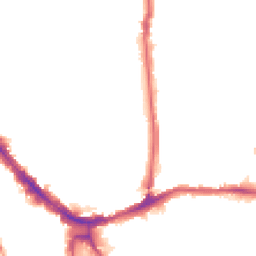 Night-time road noise heatmap for N5 1LA