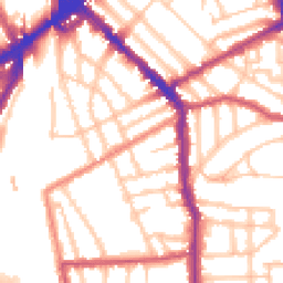 Daytime road noise heatmap for N5 1LH