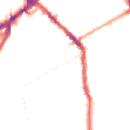 Night-time road noise heatmap for N5 1LH