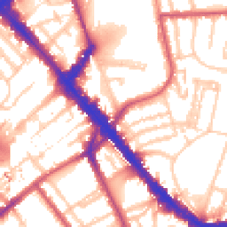 Daytime road noise heatmap for N5 1NR