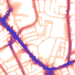 Daytime road noise heatmap for N5 1PS