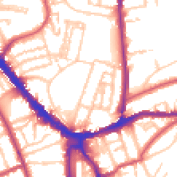 Daytime road noise heatmap for N5 1QP