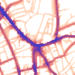 Daytime road noise heatmap for N5 1QZ
