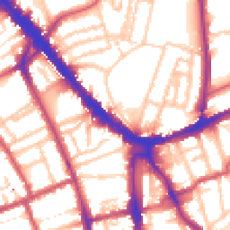 Daytime road noise heatmap for N5 1RN