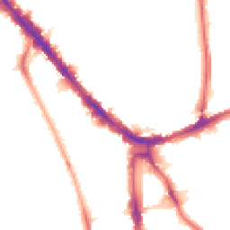 Night-time road noise heatmap for N5 1RN