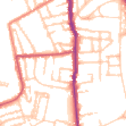Daytime road noise heatmap for N5 1SG