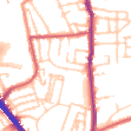 Daytime road noise heatmap for N5 1SU