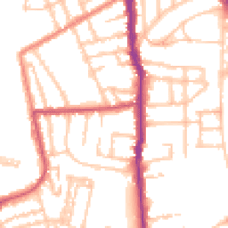 Daytime road noise heatmap for N5 1TL