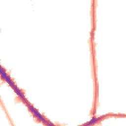Night-time road noise heatmap for N5 1UP
