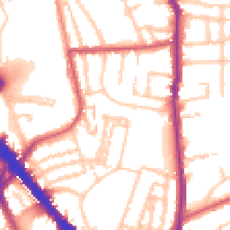 Daytime road noise heatmap for N5 1UU