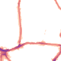 Night-time road noise heatmap for N5 2DT