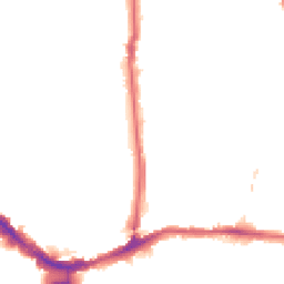 Night-time road noise heatmap for N5 2EA