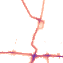 Night-time road noise heatmap for N5 2JB