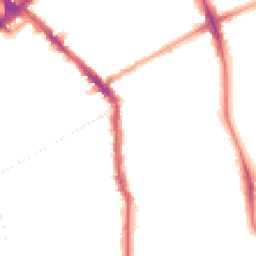Night-time road noise heatmap for N5 2JR