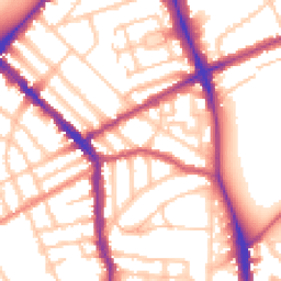 Daytime road noise heatmap for N5 2LN