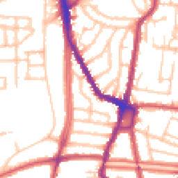 Daytime road noise heatmap for N5 2RJ