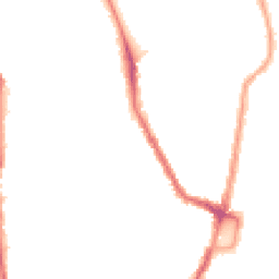 Night-time road noise heatmap for N5 2RT