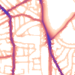 Daytime road noise heatmap for N5 2TH