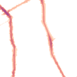 Night-time road noise heatmap for N5 2TH