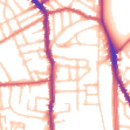 Daytime road noise heatmap for N5 2UZ