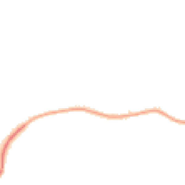 Night-time road noise heatmap for N6 4LH