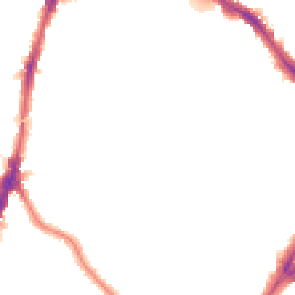 Night-time road noise heatmap for N7 0DZ