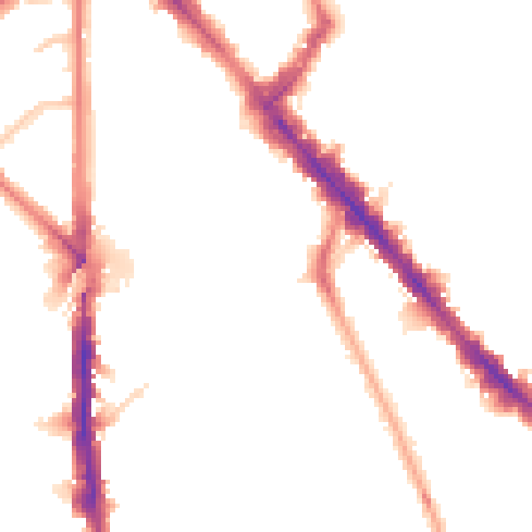 Night-time road noise heatmap for N7 8QP