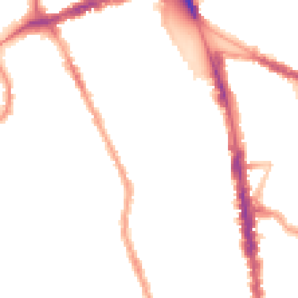 Night-time road noise heatmap for N8 0AA