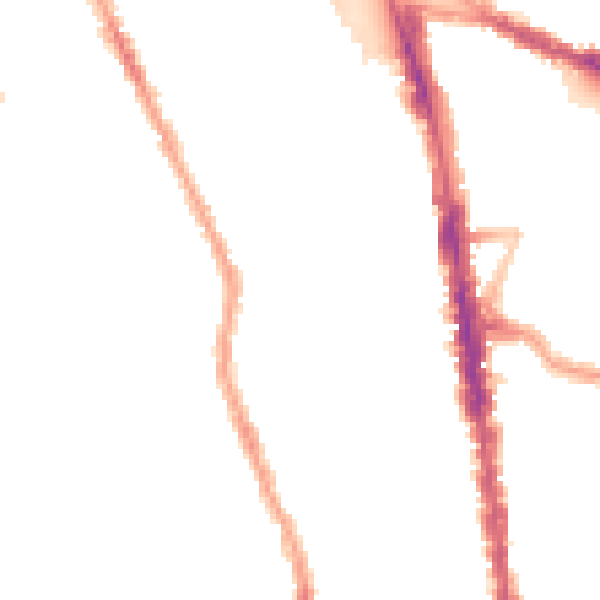 Night-time road noise heatmap for N8 0AT