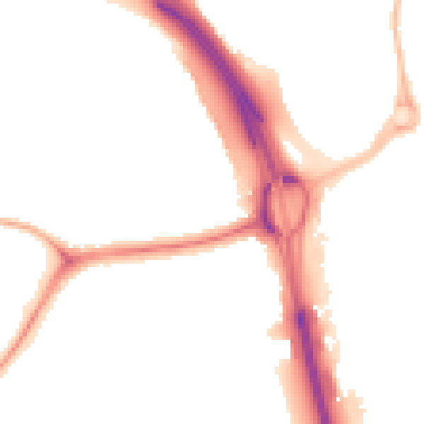 Night-time road noise heatmap for NE11 0AA