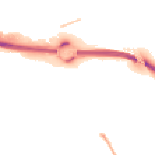 Night-time road noise heatmap for NE11 0EW