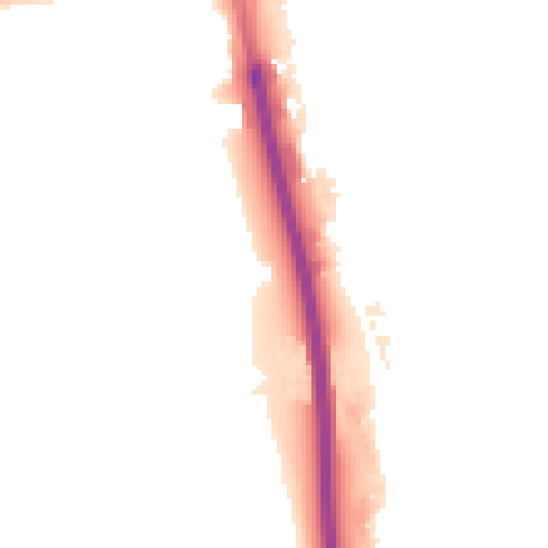 Night-time road noise heatmap for NE11 0HJ